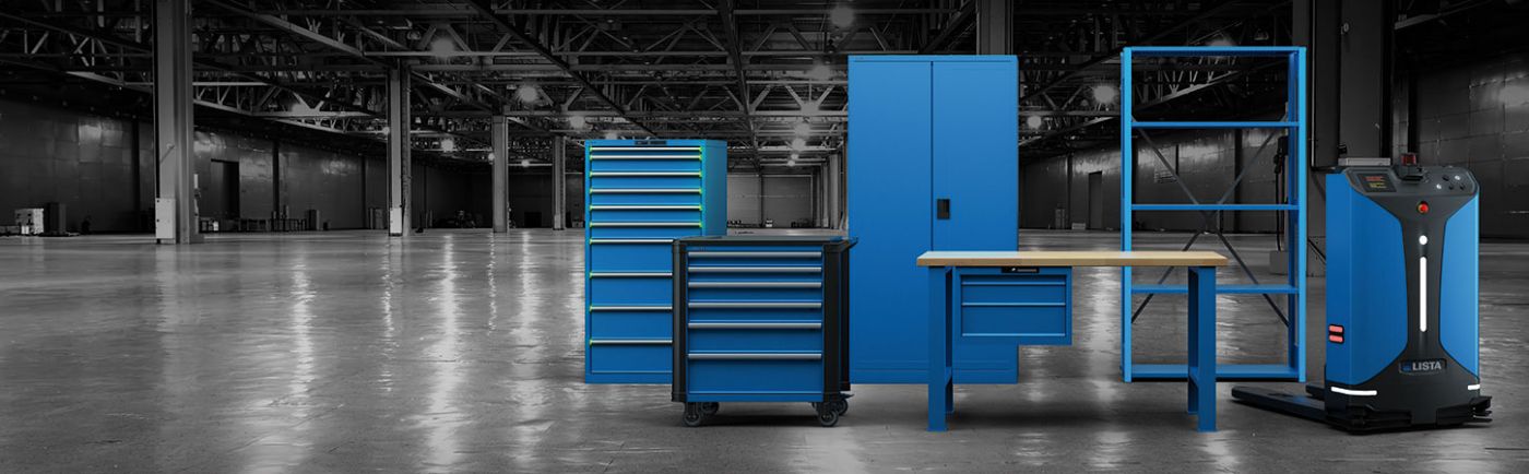 The leading system for workspace and storage equipment