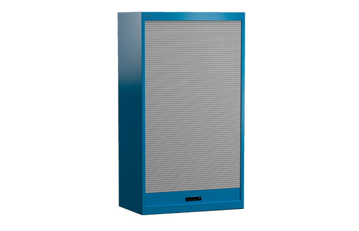 Roller outlet door cupboard