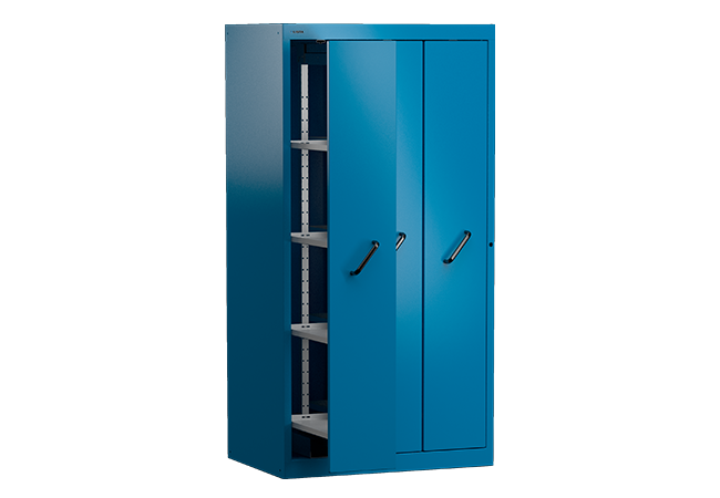 Vertical pull-out cabinet