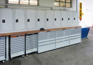 LISTA nel deposito tranviario dell’azienda di trasporti