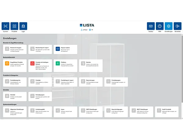 Key features of LISTA core