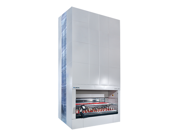 Vertical warehouses for efficient production and logistics processes