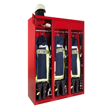 Firefighter lockers