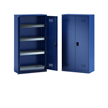 Hinged door cabinets