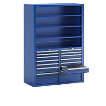 Drawer storage walls